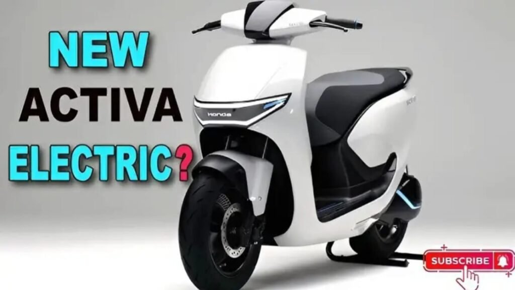 Honda Activa Electric Scooter – 495KM Range, 2.5kW Motor & Smart Connectivity for Silent City Rides at Just ₹62,000!