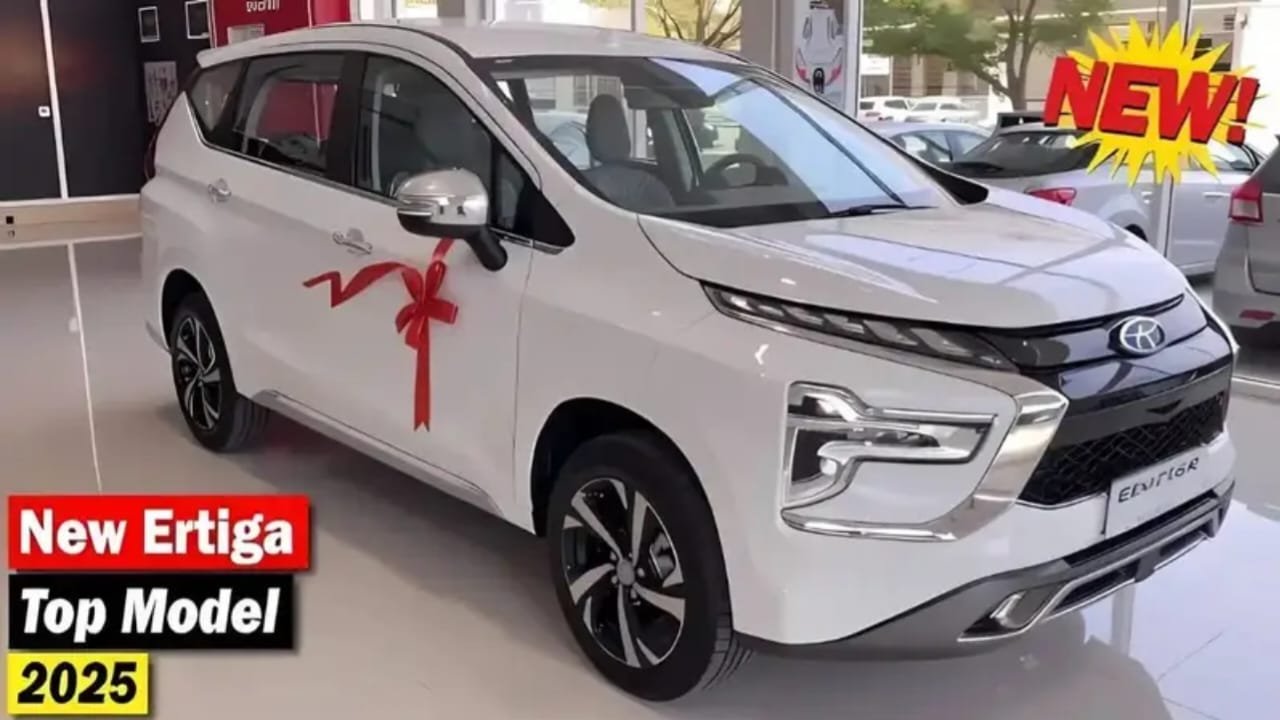 New Maruti Suzuki Ertiga 2025 – 1.5L Petrol Engine, 32KMPL Efficiency & Roomy 7-Seater Comfort, Book Now!