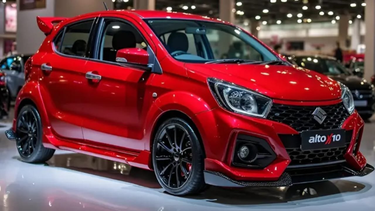 Maruti Suzuki Alto K10 2025 – 1.0L Petrol Engine, 33KMPL Mileage & Compact Hatchback Design, Book Now!