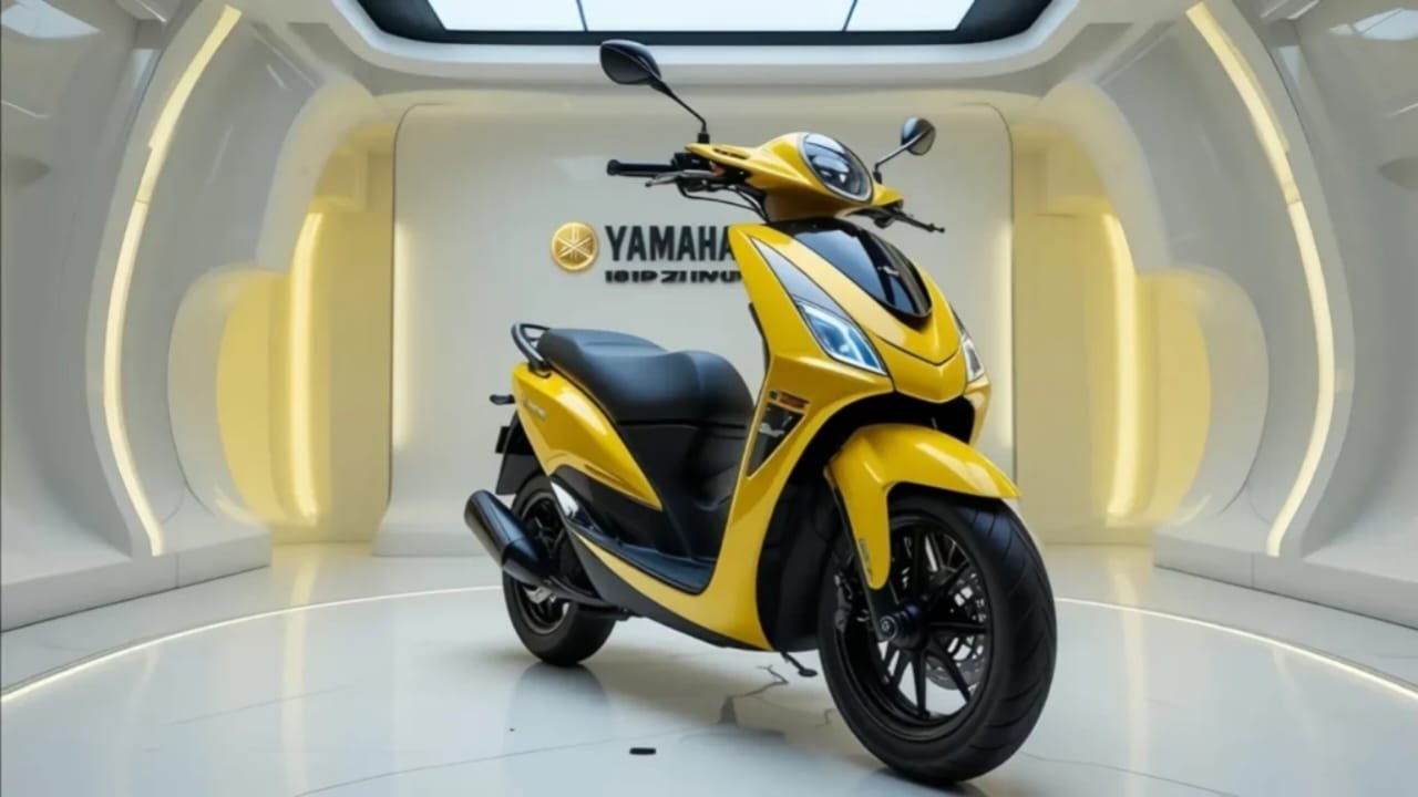 Yamaha Mio 125 Electric 2025 Launch – 125cc Equivalent Motor, 580KM Range & Fast Charging at Just ₹69,999!
